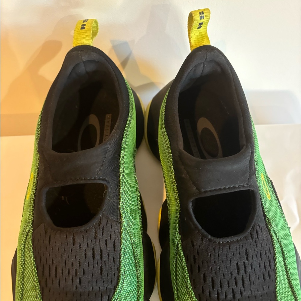 Oakley Green and Black Slip-On Athletic Shoes - Picture 2 of 5